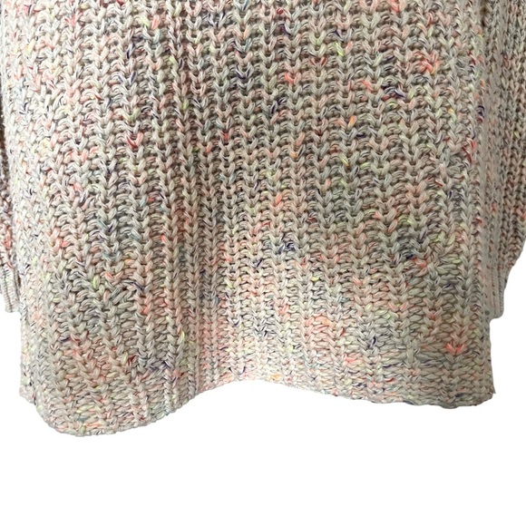 Free People Neon Lights Oversize Knit Sweater in Confetti Combo. Size M. - Picture 11 of 15